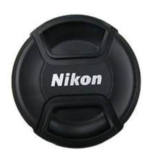 52mm Professional Snap On Lens Cap and Cap Keeper for Nikon 18-55mm f/3.5-5.6G AF-S DX Lenses CT Microfiber Cleaning Cloth 